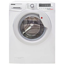 Hoover Dynamic Next Classic WDXC E51062-80 Freestanding Washer Dryer, 10kg Wash/6kg Dry Load, A Energy Rating, 1500rpm Spin, White